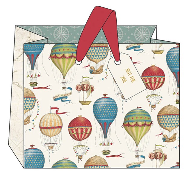 Gift Bag (Medium): Vintage Balloon