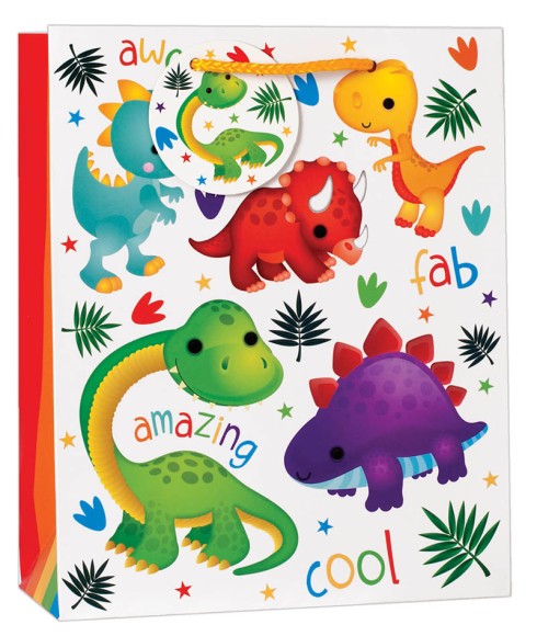 Gift Bag (Large): Awesome Baby Dinosaurs