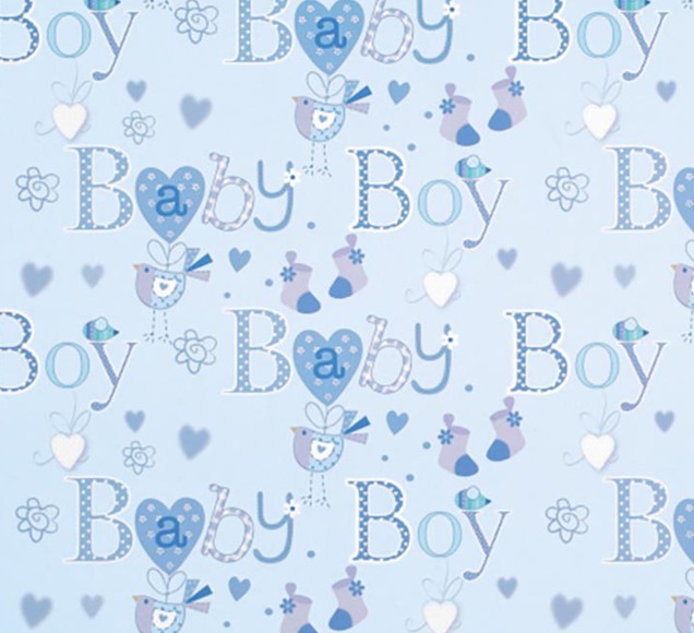 Folded Wrap: Baby Boy