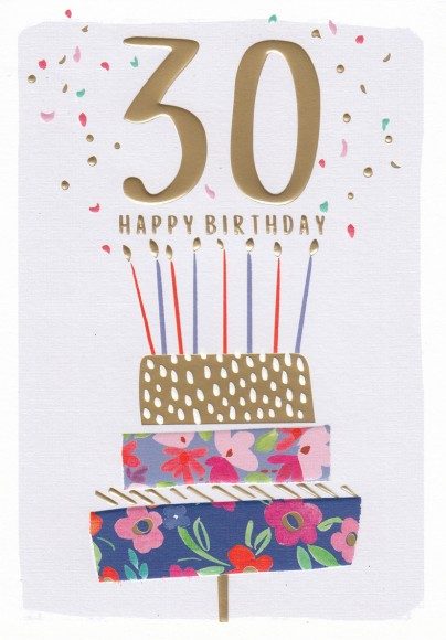 Age 30 Cake