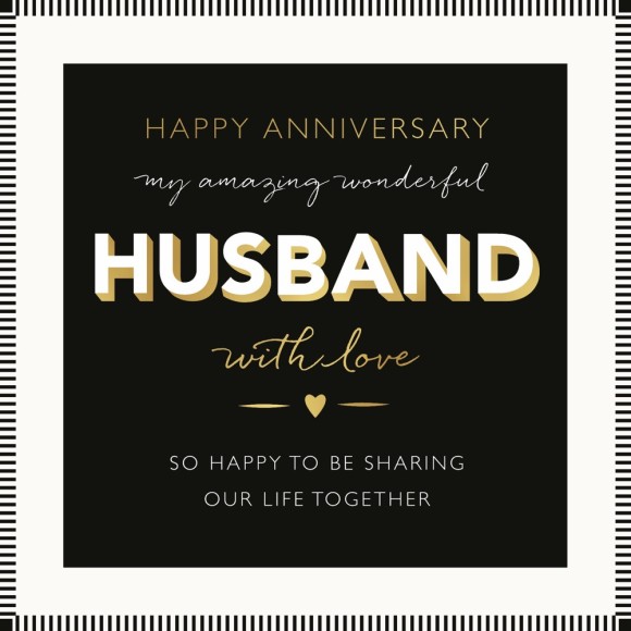 Happy Anniversary To My Husband