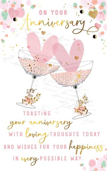 Toasting Your Anniversary