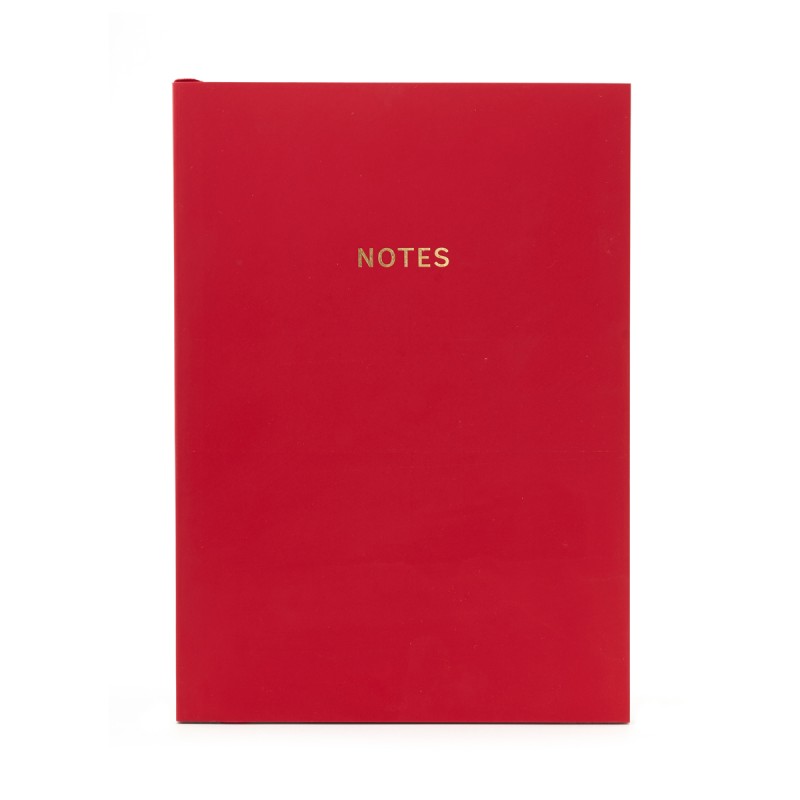 Notebook (A5): Colourblock Chilli