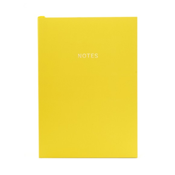 Notebook (A5): Colourblock Saffron