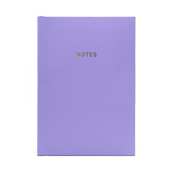 Notebook (A5): Colourblock Violet