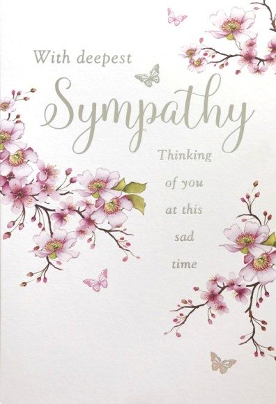 Sympathy Pink Flowers