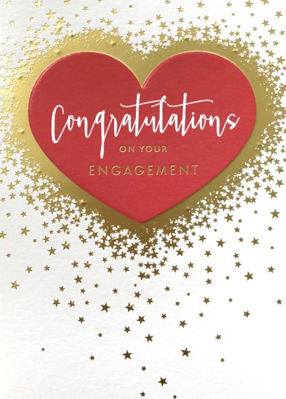 Engagement Heart & Stars