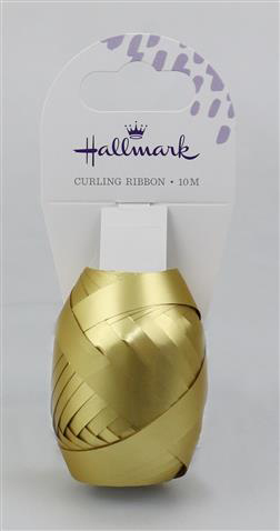 Curling Ribbon (10m): Gold