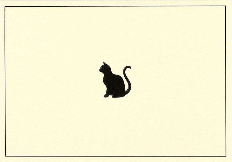 Notecards: Black Cat