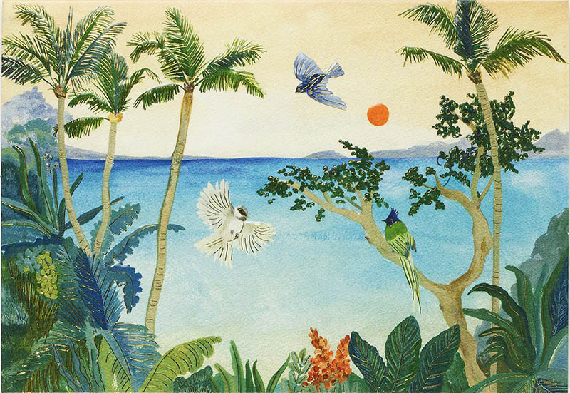 Notecards: Tropical Paradise