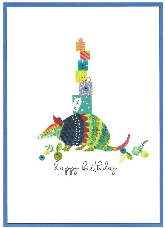 Armadillo: Happy Birthday Armadillo