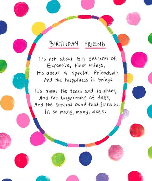 Birthday Friend