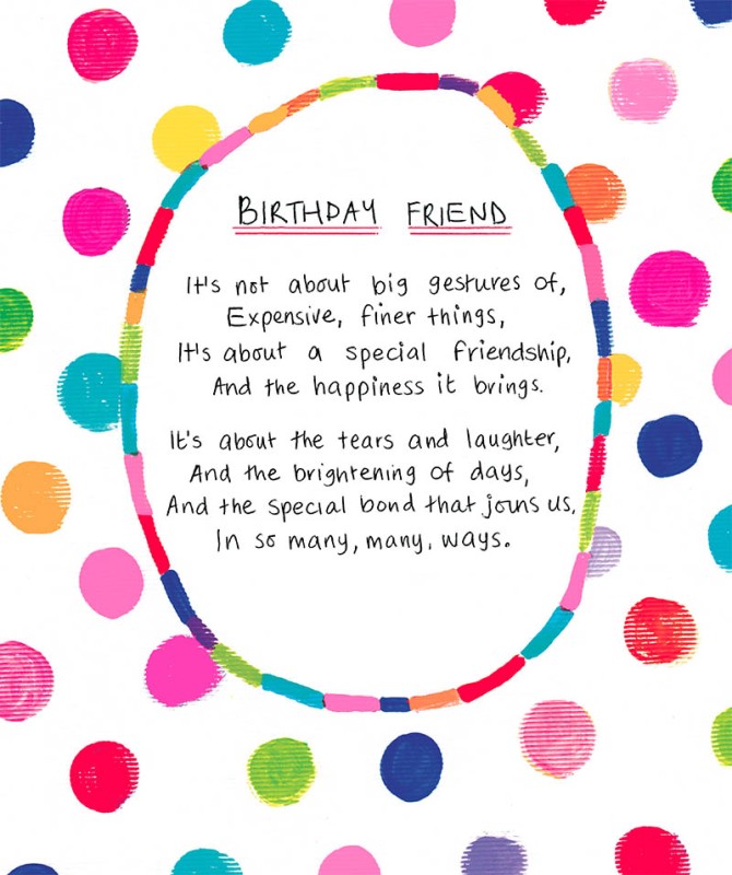 Birthday Friend