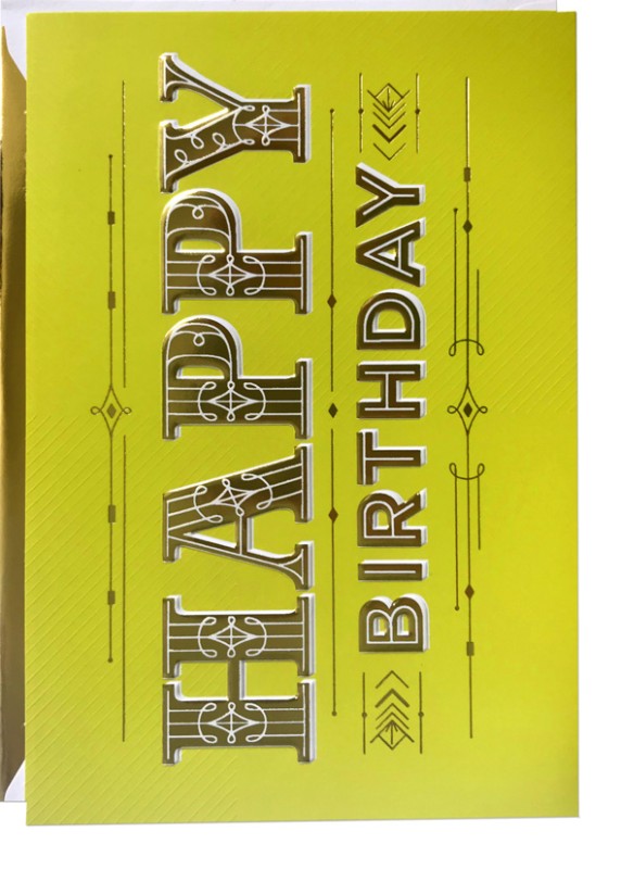 Birthday Male Green