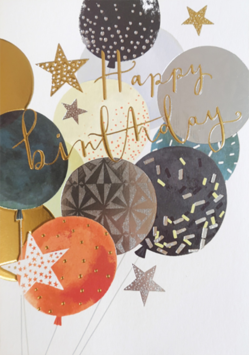 Birthday Mixed Balloons