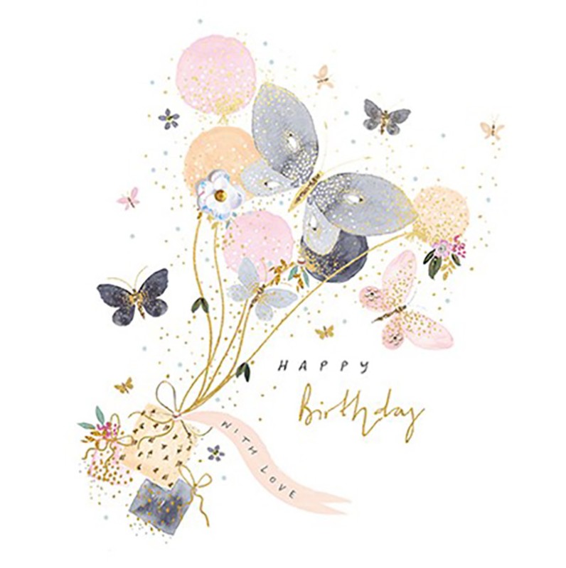 Birthday Butterfly Balloons