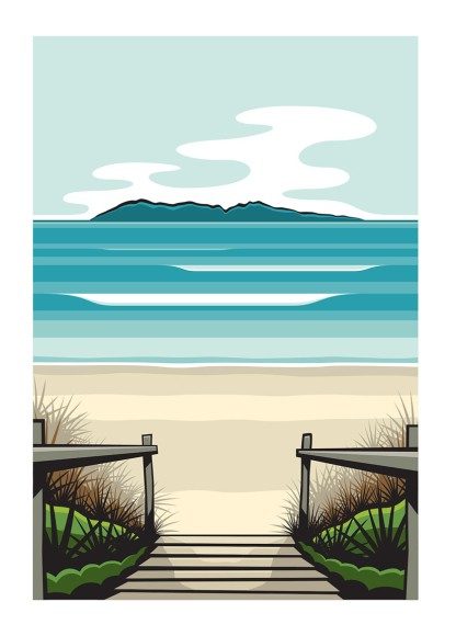 Glenn Jones: Beach Walkway