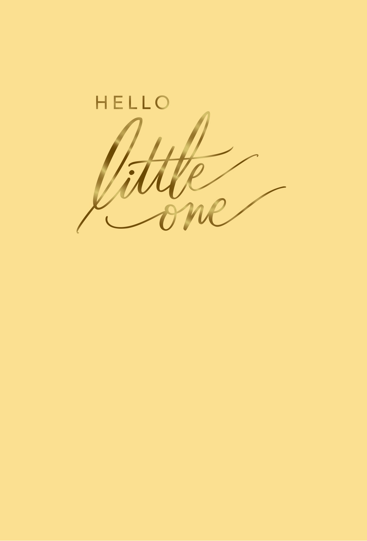 Studio: Hello Little One