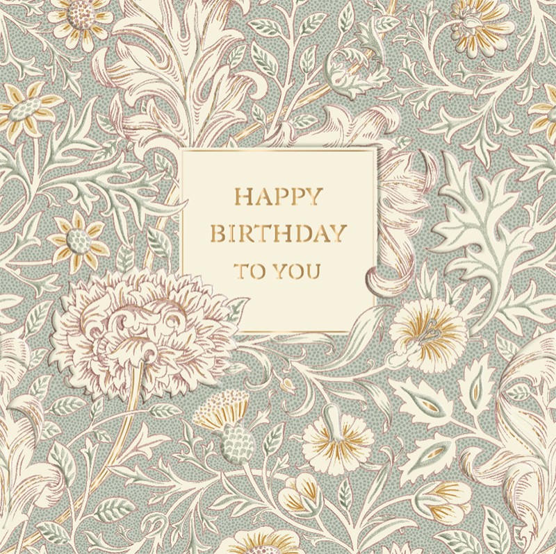 Morris & Co Birthday Double Bough