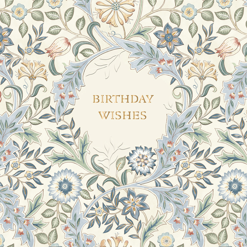 Morris & Co Birthday Wilhelmina Blue