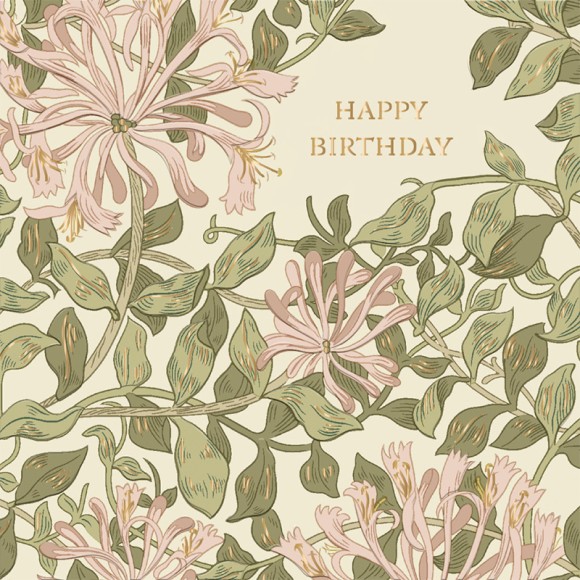 Morris & Co Birthday Honeysuckle
