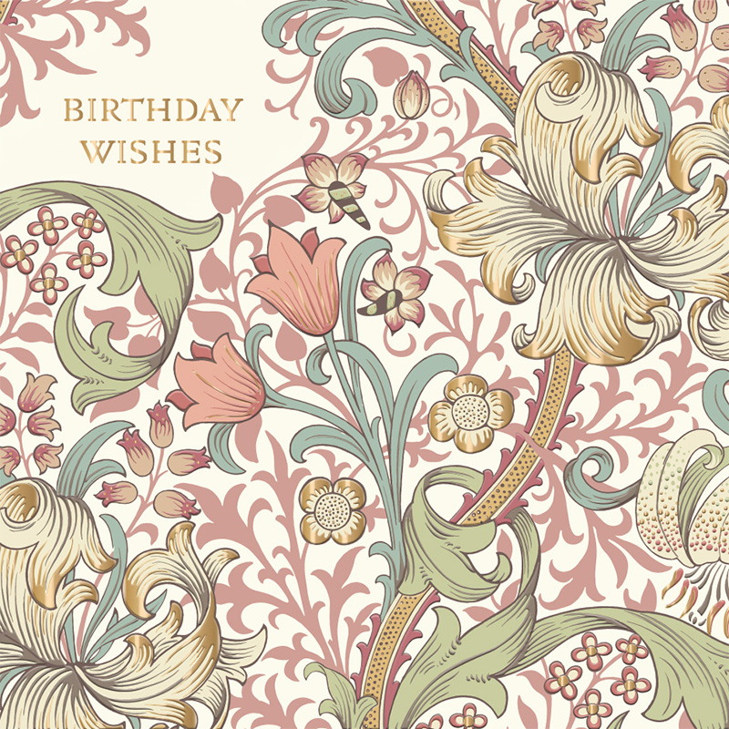 Morris & Co Birthday Golden Lily
