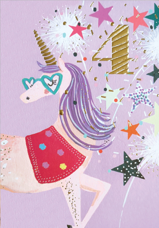 Louise Tiler: Age 4 Unicorn