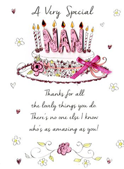 Just To Say: Special Nan