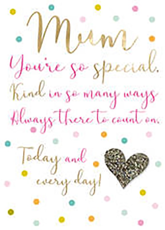 Just To Say: Mum So Special