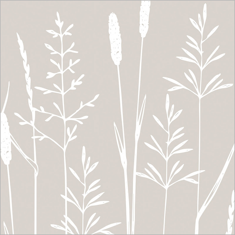Napkin (Lunch): Pure Fields Taupe