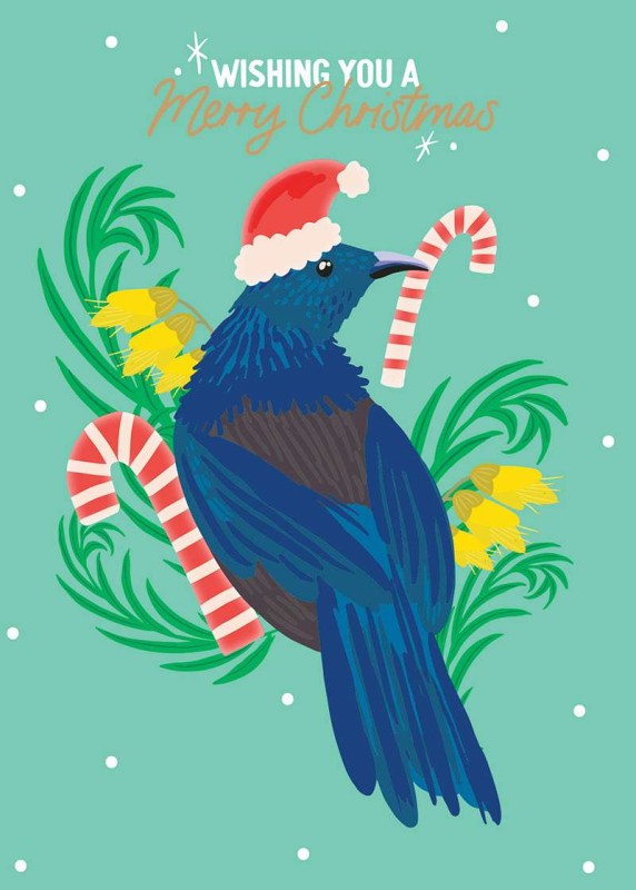 Hallmark Box of 10 Christmas Cards: Festive Tui