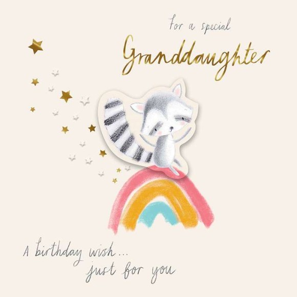 GrandDaughter Birthday Raccoon