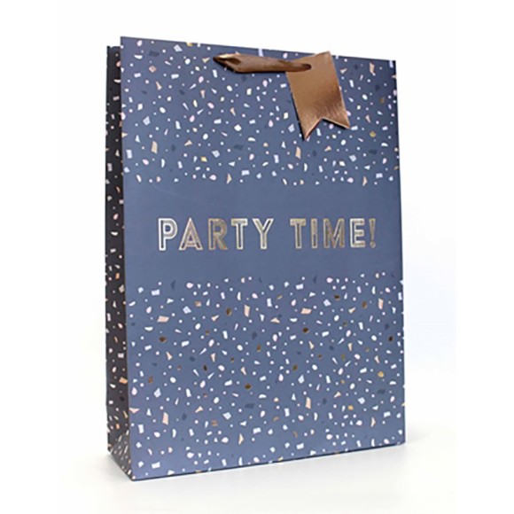 Gift Bag (Extra Large): Party Rose Gold
