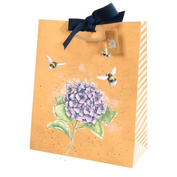 Gift Bag (Large): Hydrangea Bee