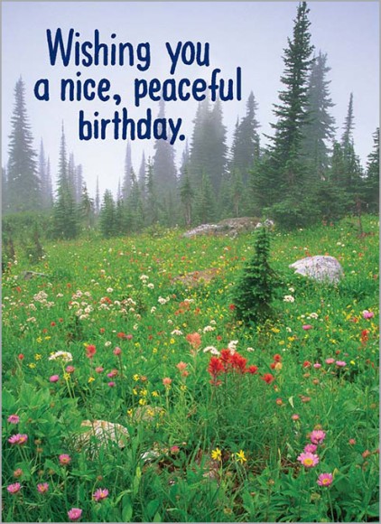 Nice Peaceful Bday