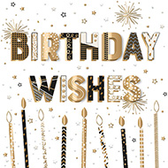 More Than Words Birthday Candles