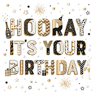 More Than Words Birthday Hooray