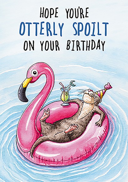Bewilderbeest Otterly Spoilt