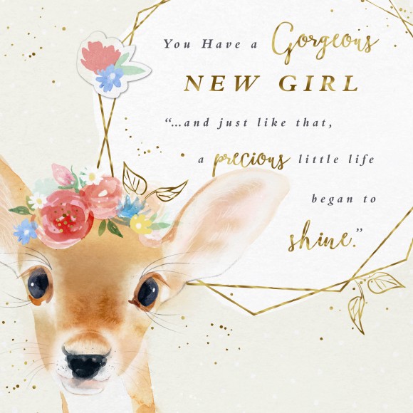 Hallmark Birth Of Baby Girl