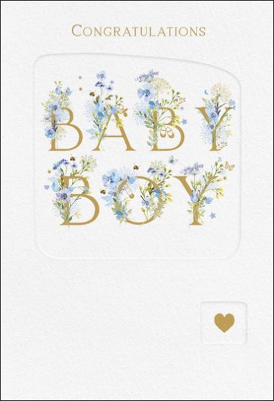 Flower Press Baby Boy Floral