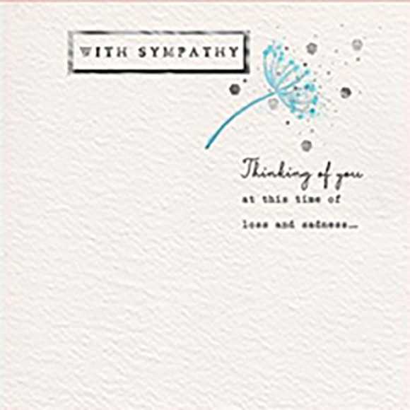 With Sympathy Dandelion