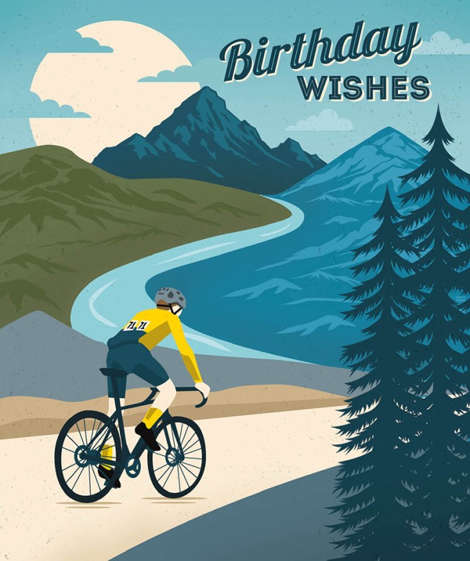 Endeavour Birthday Wish Cycling
