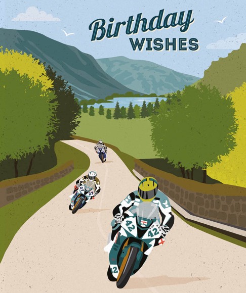 Endeavour Birthday Wishes Motobike