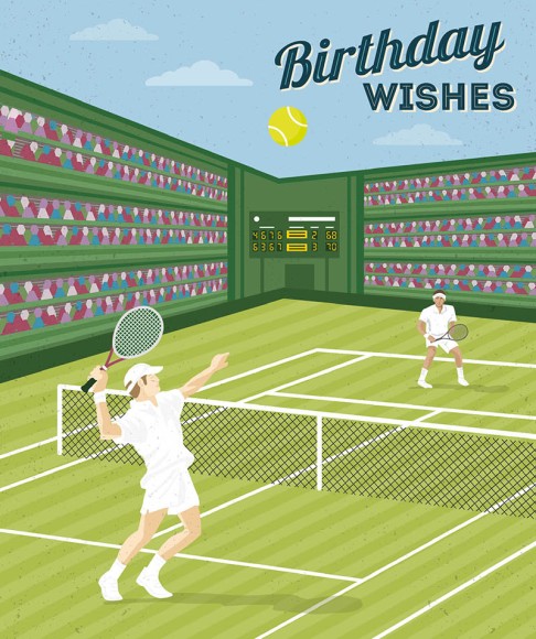 Endeavour Birthday Wishes Tennis