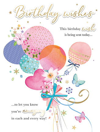 Jumbo All 4 One Fem Birthday Ballns