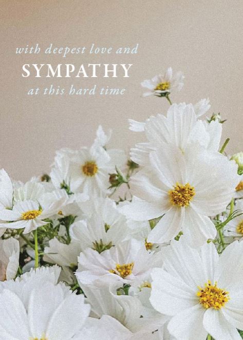 Bonnie D: Deepest Sympathy