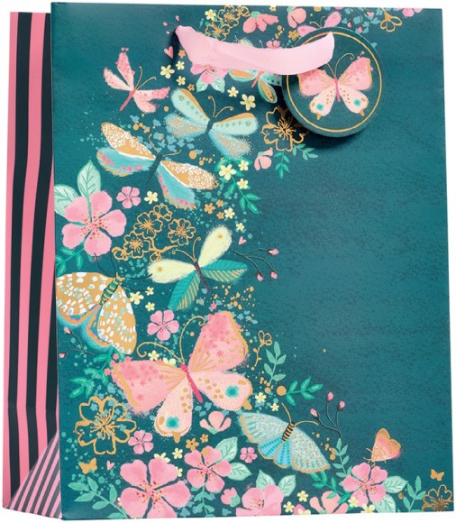 Gift Bag (Large): Lux Butterflies