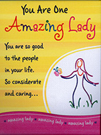 Blue Mountain Arts Pocket Pad: Amazing Lady Pocket Pad