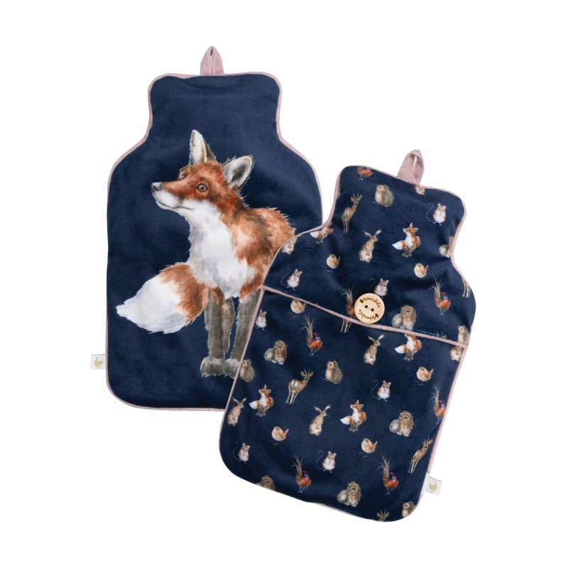 Wrendale: Hot Water Bottle Woodlanders