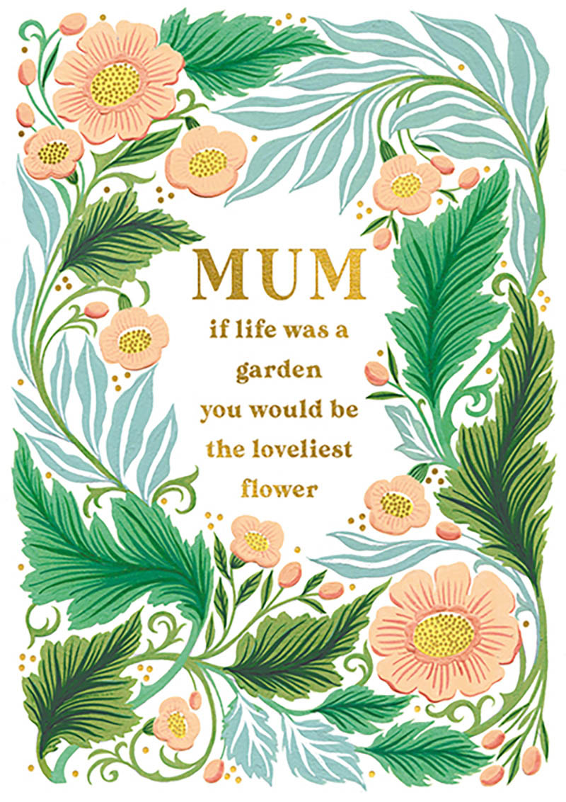 Mothers Day Card: Loveliest Flower